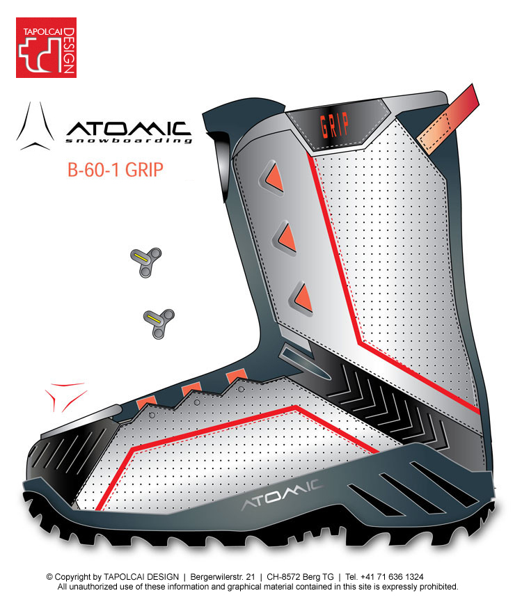 TAPOLCAI DESIGN Footwear Design > Snowboard Boots